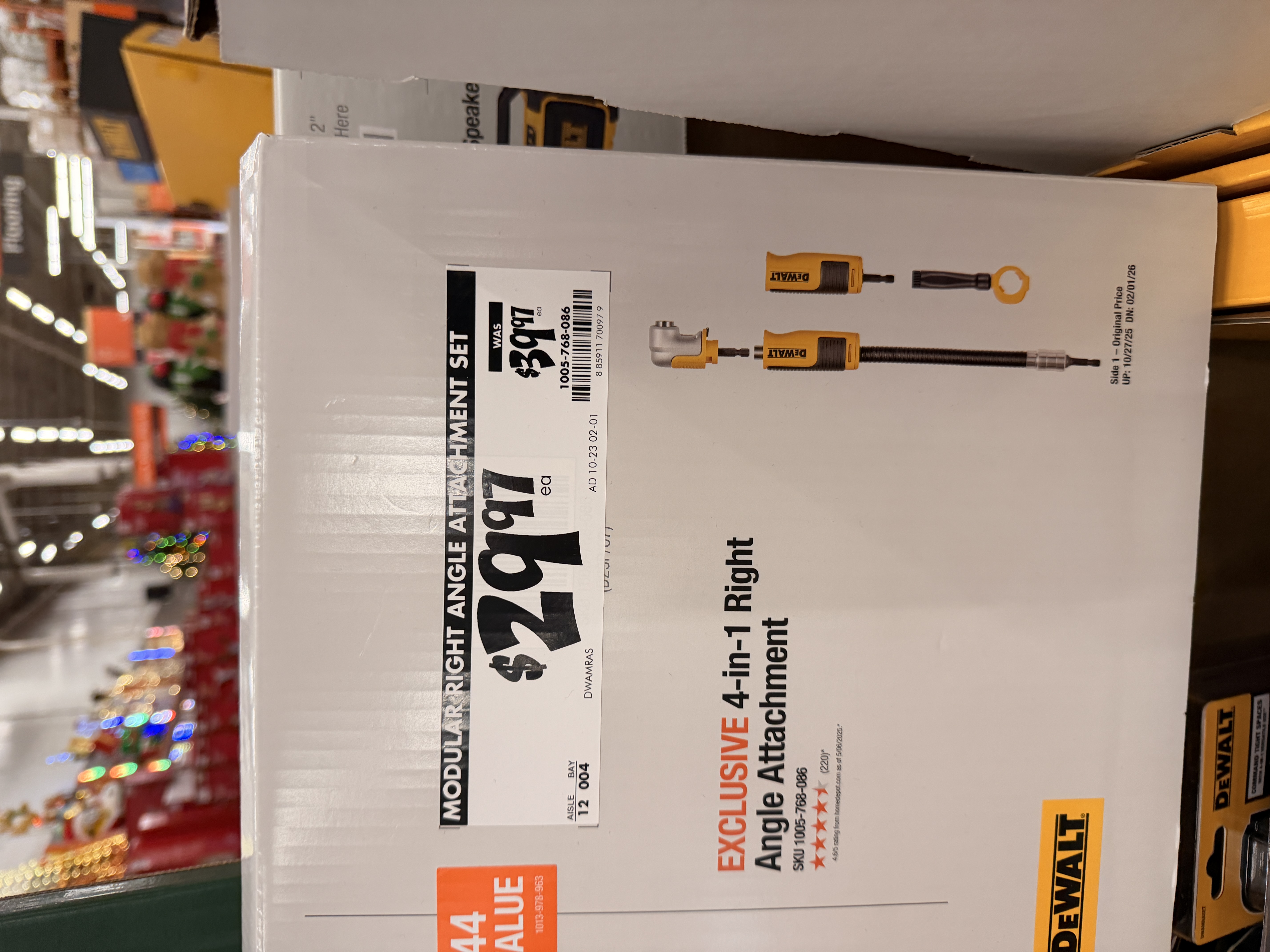 Modular right angle drill attachment